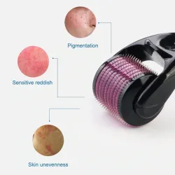 Titanium micro needle - derma roller - whitening - anti wrinkles - scars remover - skin careSkin