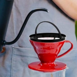 Wiederverwendbarer Kaffeefilter – Nylonnetz – waschbar – für 8–12