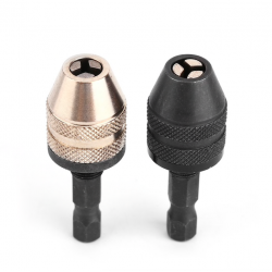 Keyless chuck - screwdriver 1/4 '' hex shank drill bit quick change convertor adapterBits & drills