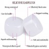 Silicone ear plugs - 8/16 pieces with boxSleeping
