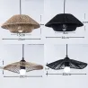 30cm Paper Rope Lampshade Hand Knit Vintage Lamp Shade Light Cover Ceiling Pendant Creative Retro Garden Style DIY Lampshade