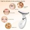 Facial Microcurrent EMS Neck Face Lifting Massager Neck Face Beauty Skin Tighten Device LED Photon Therapy Anti Wrinkle Remov...