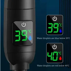 Smart 4Mode Instelbare Led Digitale Temperatuur Display Douchekop Hoge Druk Handheld Badkamer Waterbesparende Douchekop