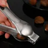 2 in 1 Edelstahl Schnellöffner für Kastanien - Walnüsse - Nussknacker