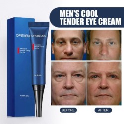 Men Retinol Eye Bags Remover Cream Anti Dark Circles Anti Puffiness Fade Fine Line Lifting Firming Moisturizing Repair Skin Care