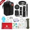 38-in-1-Überlebens-Erste-Hilfe-Set – komplettes Militärset – Notfallset für Outdoor-Ausrüstung