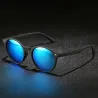 Runde Vintage-Sonnenbrille mit polarisierenden Gläsern für Damen und Herren – UV400-Designerbrille zum Autofahren und Reisen