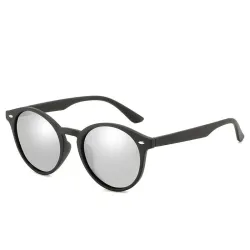 Runde Vintage-Sonnenbrille mit polarisierenden Gläsern für Damen und Herren – UV400-Designerbrille zum Autofahren und Reisen