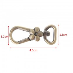 Metal lobster swivel clasp - hooks - clip buckle keyringsKeyrings