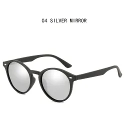 Runde Vintage-Sonnenbrille mit polarisierenden Gläsern für Damen und Herren – UV400-Designerbrille zum Autofahren und Reisen