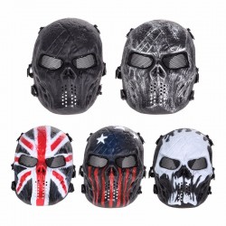 Outdoor Airsoft Paintball Protective Gesicht Totenkopf Maske