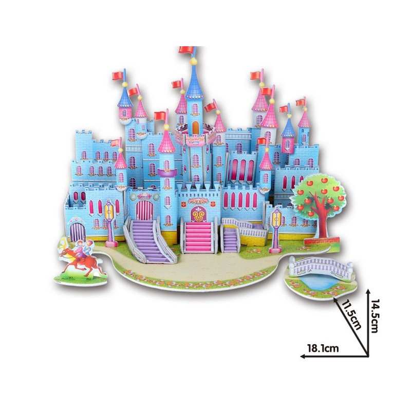 3D DIY Papier Puzzle - Puzzle - Baby Bildungsspielzeug