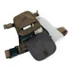 Hüftgürtel - Taille - Bein - Oberschenkel - Militär Leinwandtasche