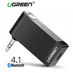 Ugreen Wireless Bluetooth Receiver 3.5mm Jack Audio Music Adapter With Microphone