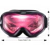 Anti-Fog UV-Schutz Double Lens Winter Snow Sports Ski Snowboardbrille