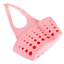 Küche Badezimmer hängenden Drain Basket Bag Aufbewahrung Waschbecken Halter