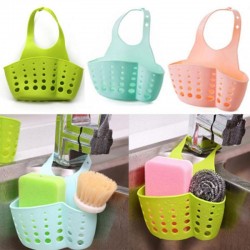 Küche Badezimmer hängenden Drain Basket Bag Aufbewahrung Waschbecken Halter