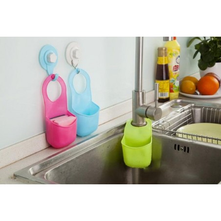 Kitchen / bathroom folding silicone hanging storage - holder rackBathroom & Toilet