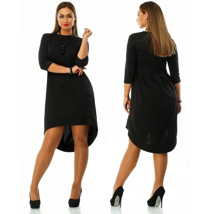 Plus Größe Elegantes Frauenkleid