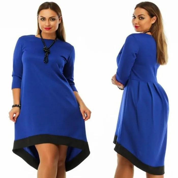 Plus Größe Elegantes Frauenkleid