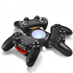 Sony Playstation 4 PS4 Dualshock 4 Controller Dreieck Dreifach Port LED Licht USB Lade Dock