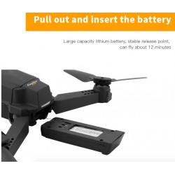 E58 WIFI FPV - 2MP 720P / 1080P Kamera - faltbar RC Drone Quadcopter RTF