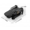 E58 WIFI FPV - 2MP 720P / 1080P Kamera - faltbar RC Drone Quadcopter RTF