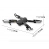 E58 WIFI FPV - 2MP 720P / 1080P Kamera - faltbar RC Drone Quadcopter RTF