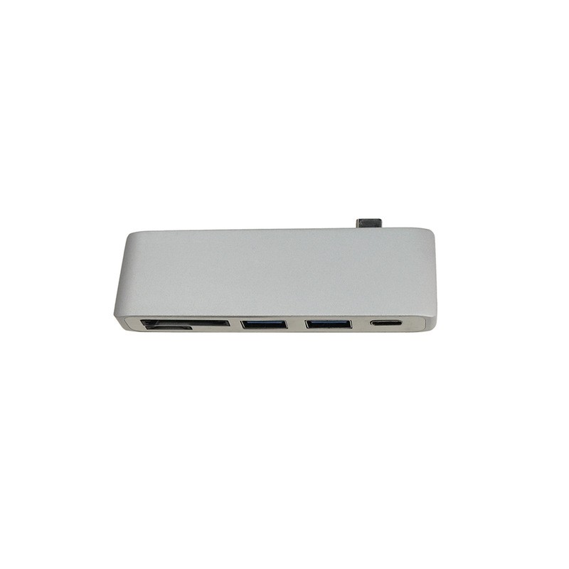5 in 1 USB 3 Hub Multi Typ C Splitter Adapterkartenleser