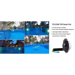 TEIL 6" wasserdichter Fall Floating Trigger für GoPro Hero 4 3 3+ Lens Dom Cover Gehäuse