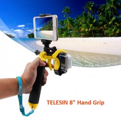 TEIL 6" wasserdichter Fall Floating Trigger für GoPro Hero 4 3 3+ Lens Dom Cover Gehäuse