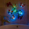 Bunte künstliche Schmetterling LED Nachtlicht Lampe Wandaufkleber