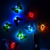 Bunte künstliche Schmetterling LED Nachtlicht Lampe Wandaufkleber