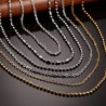 Gold & Silver stainless steel necklace unisexNecklaces
