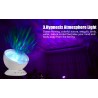 Ocean waves - starry sky - USB LED night light - projectorDecoration