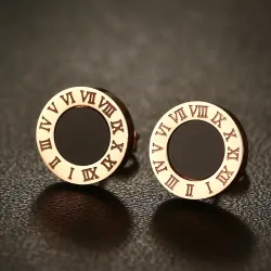 Roman numerals letters stud earringsEarrings