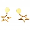 Gold Five-pointed Stars EarringsEarrings