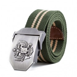 Russian emblem - canvas belt - unisexBelts