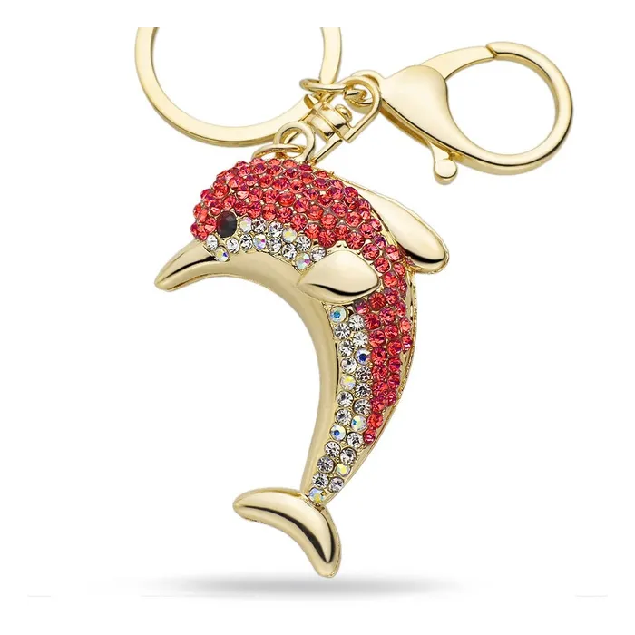 Crystal dolphin - keyringKeyrings