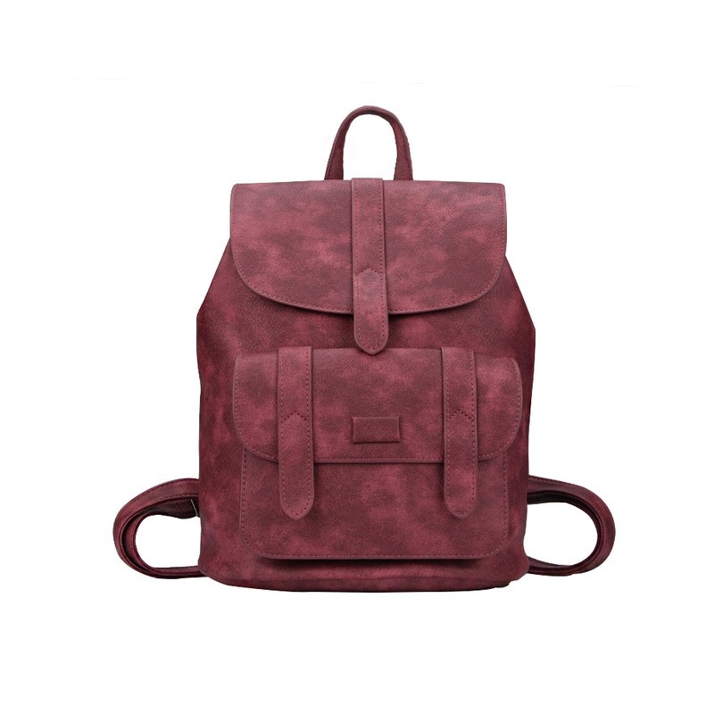 Mode Leder Damen Rucksack