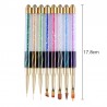 Gradient nail liner - painting brush penNails