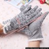 Baumwolle Wolle Kaschmir Elegante Damen Handschuhe