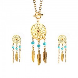 Dreamcatcher Necklace & Earrings Jewellery SetJewellery Sets