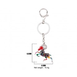 Aries Zodiac Sign Keychain KeyringKeyrings