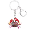 Cancer Zodiac Sign Keychain KeyringKeyrings