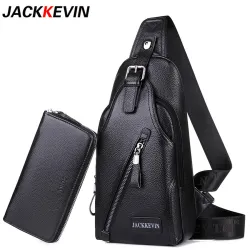 Herren Original Leder Crossbody Tasche