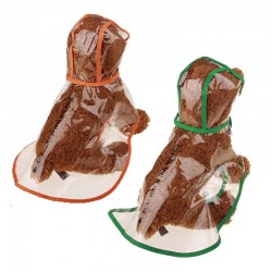 Dog raincoat - transparentClothing & shoes