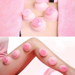 Silikon Cupping Vakuum Massage Saugnäpfe 6 Stk
