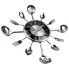 Metal cutlery wall clock 18 inchClocks
