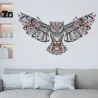 Colorful owl - removable - vinyl wall stickerWall stickers